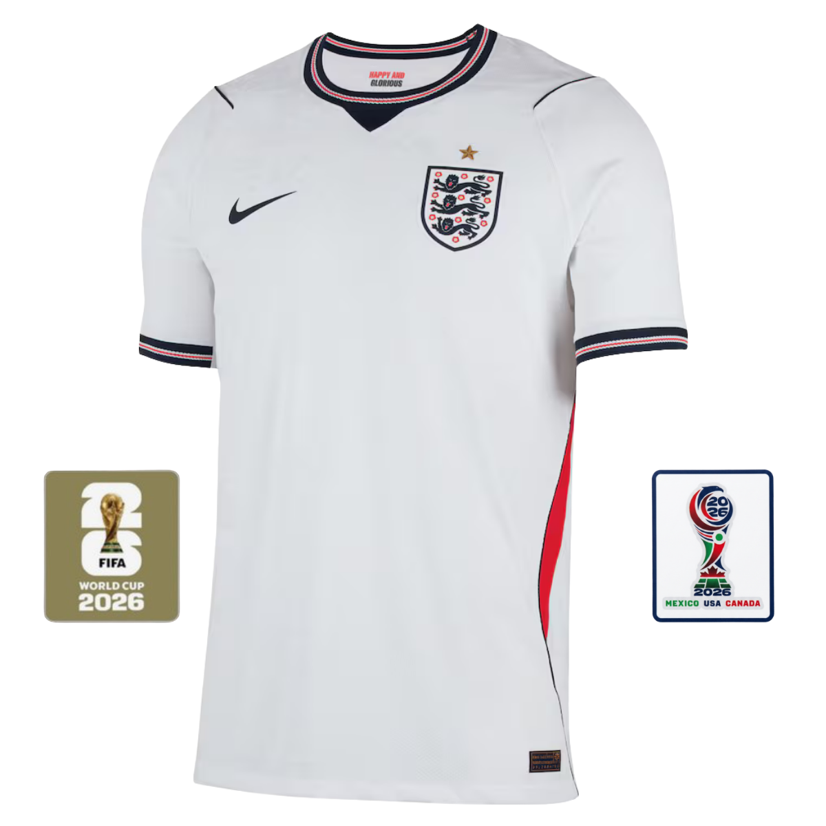 Jersey England Home Player - 2026