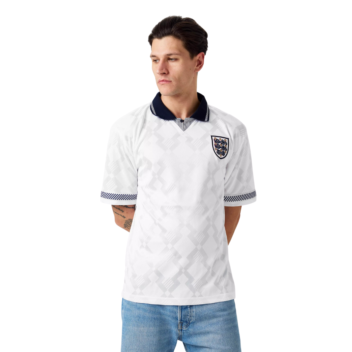 Jersey England Home Retro 1990