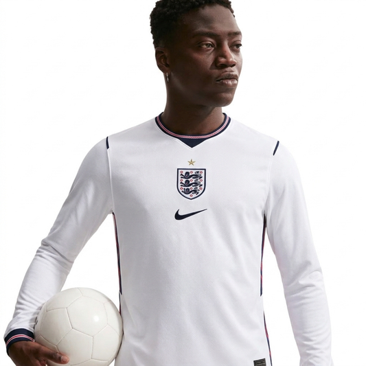 Jersey Long Sleeve England Home Stadium 2026