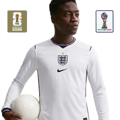 Jersey Long Sleeve England Home Stadium 2026